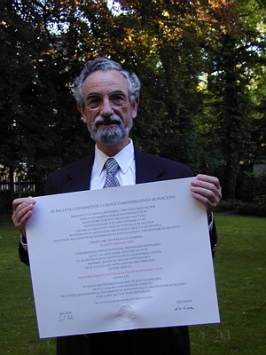 Ehrenpromotion von Prof. Elliott H. Lieb, Ph.D.