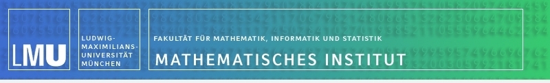 Mathematisches Institut der Universität München